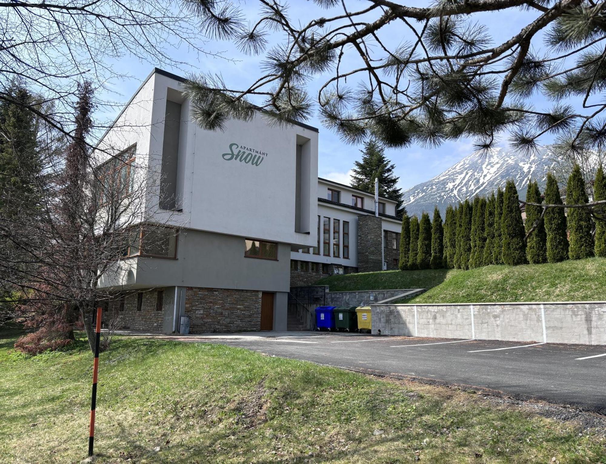 Apartmany Snow V Centre Stareho Smokovca Vysoké Tatry エクステリア 写真